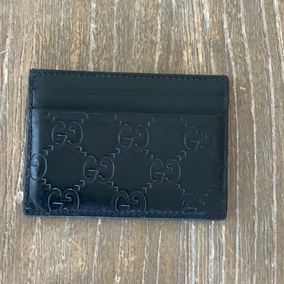 Gucci Other - Gucci Mens Guccissima Wallet Card holder